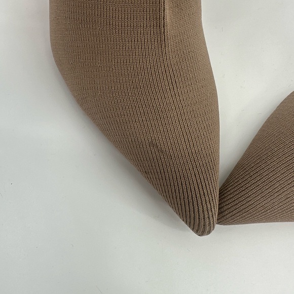 New Zara tan booties size 7.5 - Picture 4 of 7